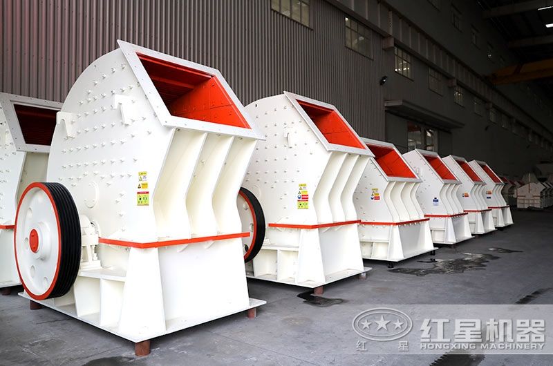 重錘式粉碎機，進料口大，處理量高