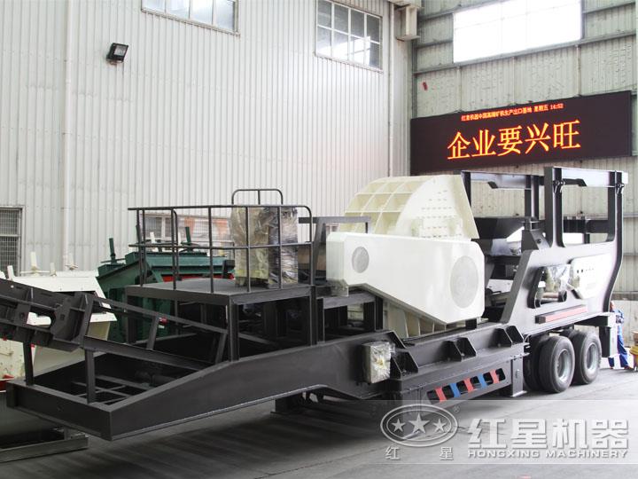 機載錘式碎石機，一次成型，減少成本40%