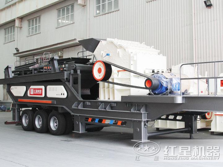 移動式細碎機能夠對不同硬度的物料進行細碎加工，效能高節(jié)能