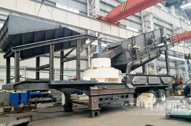 制砂移動破碎機(jī)出料粒度可達(dá)0-5mm，級配合理