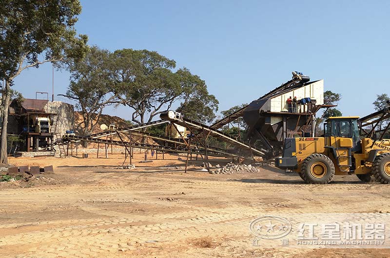 石料生產線現場圖