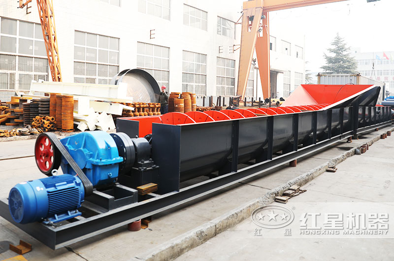 螺旋式洗砂機，節省維修費用60%