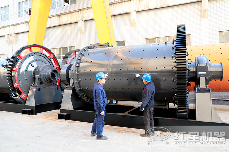 球磨機設備實拍圖