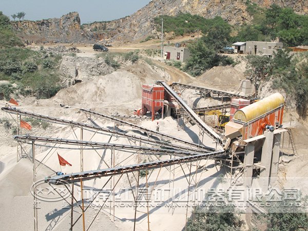 河南紅星機(jī)器白堊制砂生產(chǎn)線價(jià)格